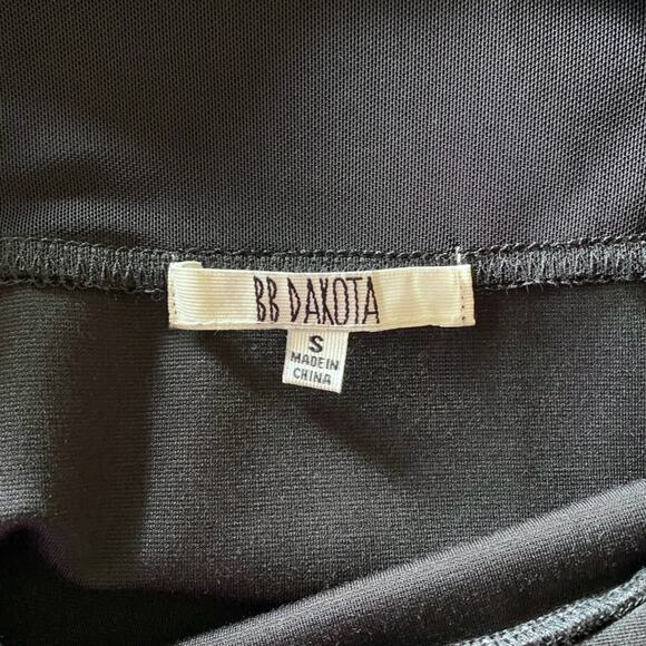 BB Dakota Sorina Mesh Cutout Mini Dress in Black, Small - Picture 10 of 12